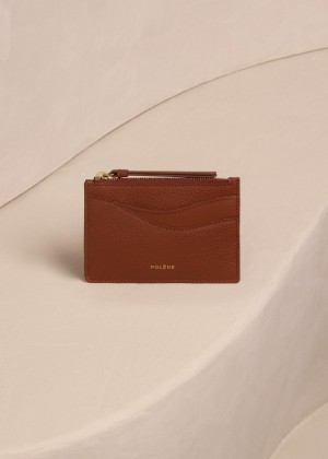 Polene Sierra Mini Pouch Hnede | Slovensko_P23625