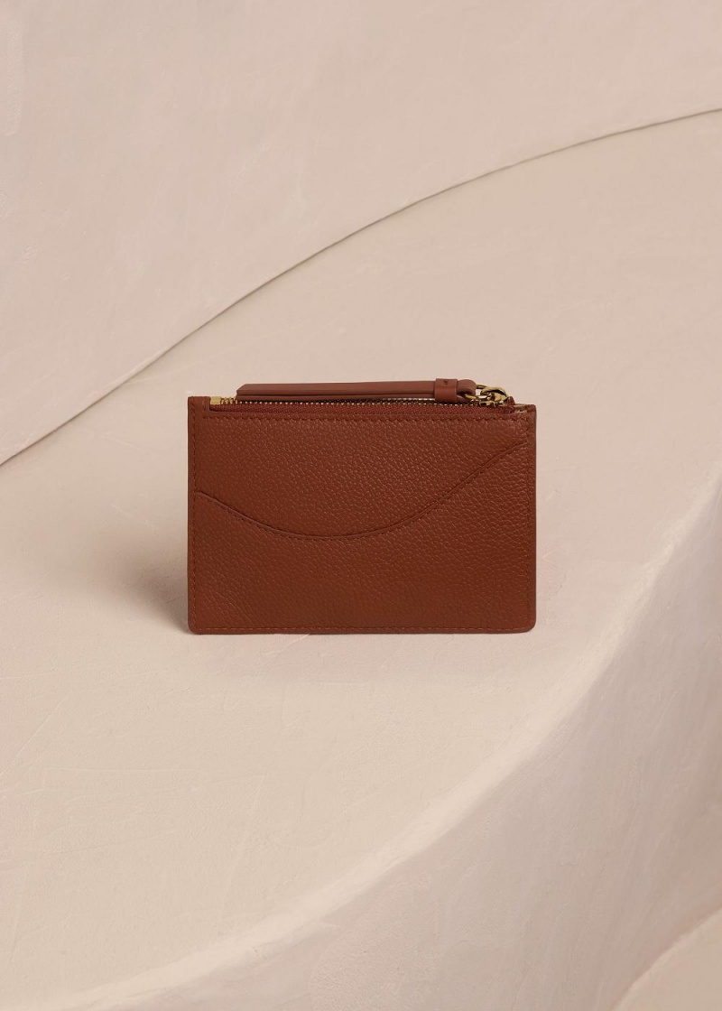 Polene Sierra Mini Pouch Hnede | Slovensko_P23625